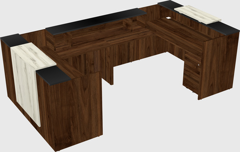 Reception desk u-shape