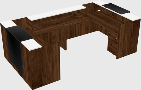 Reception desk u-shape