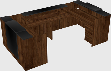 Reception desk u-shape