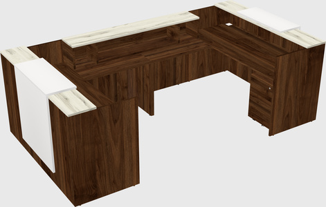 Reception desk u-shape