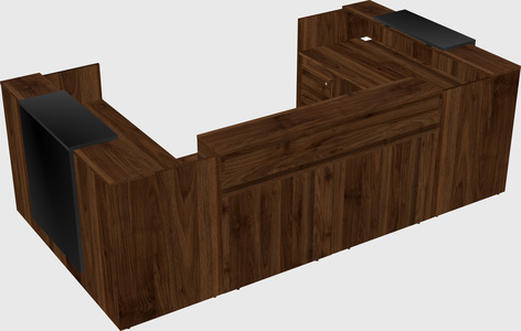 Reception desk u-shape