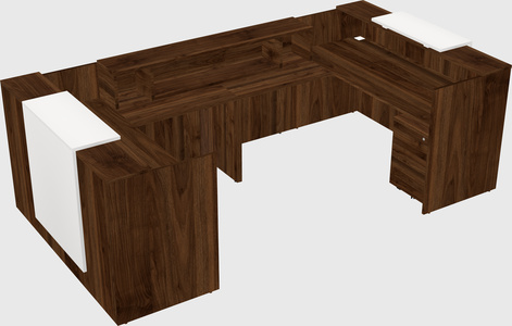 Reception desk u-shape