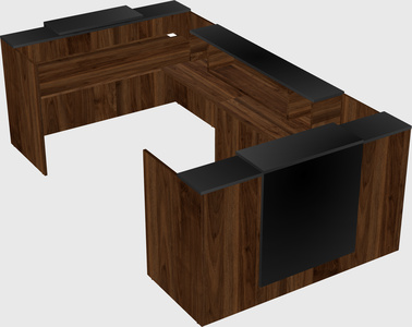 Reception desk u-shape