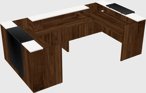 Reception desk u-shape