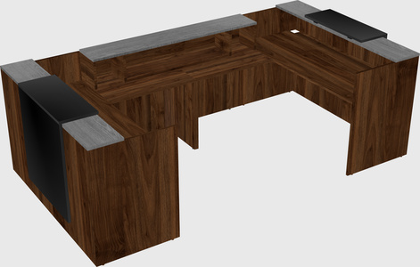 Reception desk u-shape