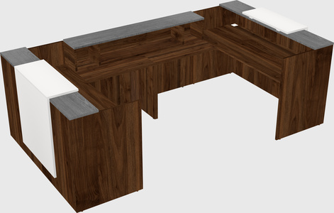 Reception desk u-shape