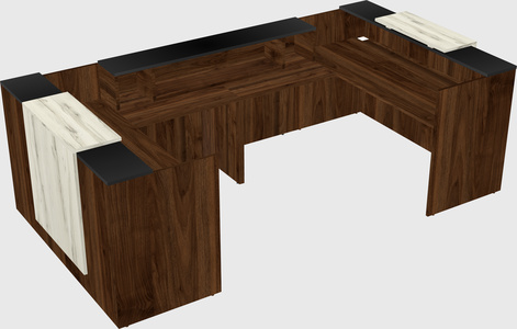 Reception desk u-shape