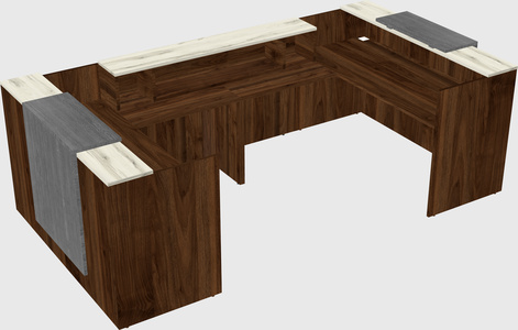 Reception desk u-shape