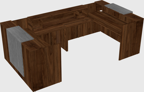 Reception desk u-shape