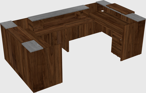 Reception desk u-shape