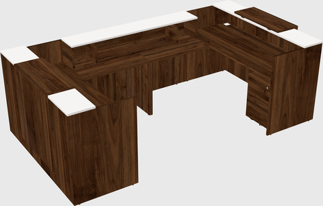 Reception desk u-shape