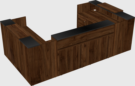 Reception desk u-shape
