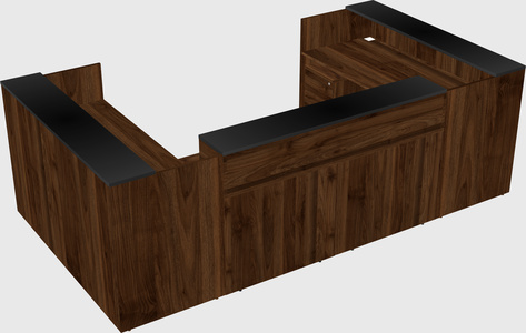 Reception desk u-shape