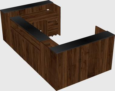 Reception desk u-shape