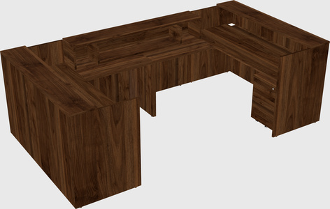 Reception desk u-shape