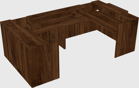 Reception desk u-shape