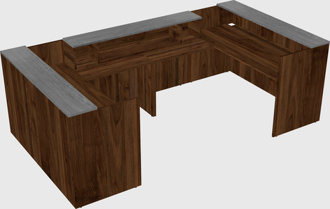 Reception desk u-shape