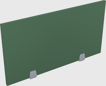 Desk privacy panel