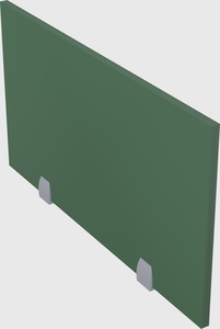 Desk privacy panel