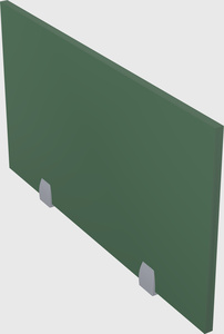 Desk privacy panel