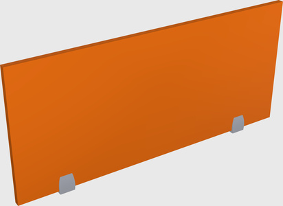 Desk privacy panel