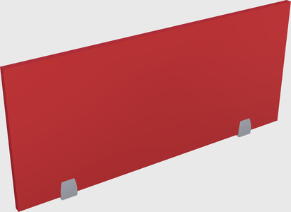Desk privacy panel