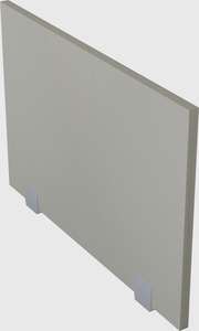 Desk privacy panel