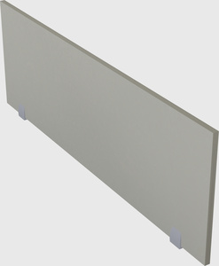 Desk privacy panel