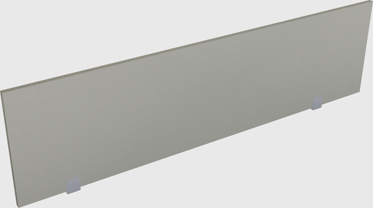 Desk privacy panel