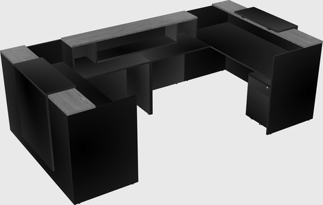 Reception desk u-shape