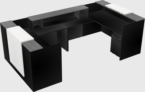 Reception desk u-shape