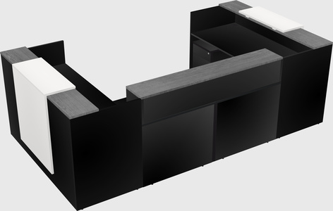 Reception desk u-shape