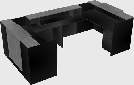 Reception desk u-shape