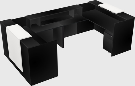 Reception desk u-shape