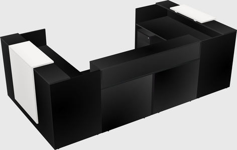 Reception desk u-shape