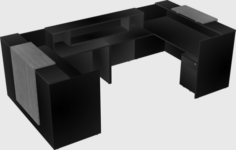 Reception desk u-shape