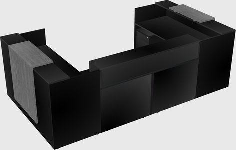 Reception desk u-shape