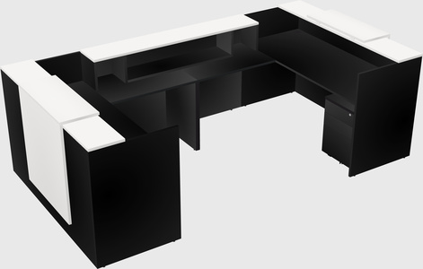 Reception desk u-shape