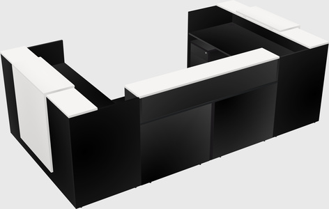 Reception desk u-shape