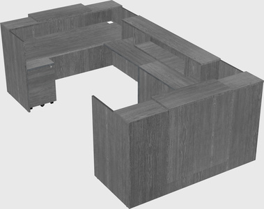 Reception desk u-shape