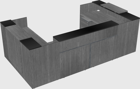 Reception desk u-shape