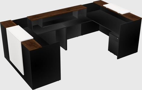 Reception desk u-shape