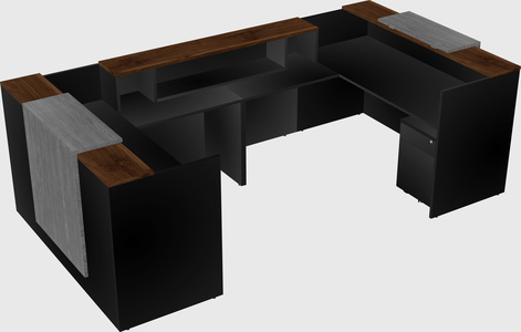 Reception desk u-shape