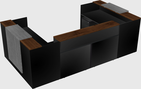 Reception desk u-shape