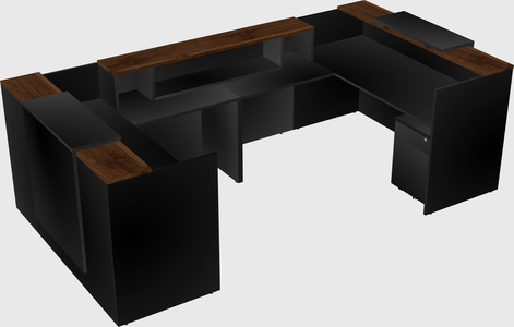 Reception desk u-shape