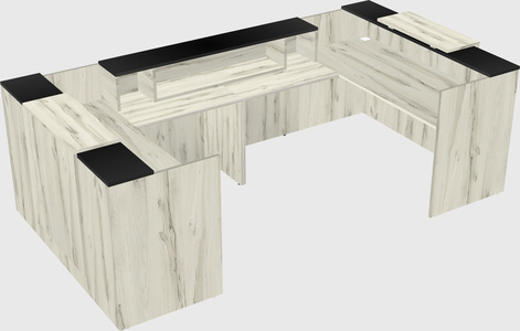 Reception desk u-shape