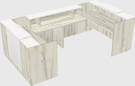 Reception desk u-shape