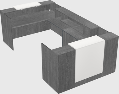 Reception desk u-shape