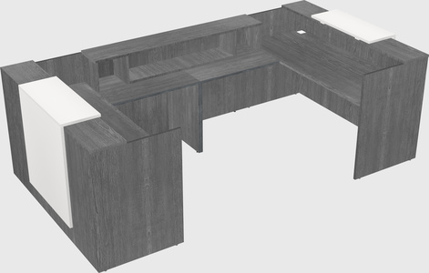 Reception desk u-shape