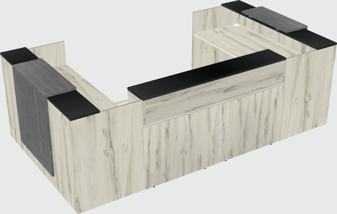 Reception desk u-shape